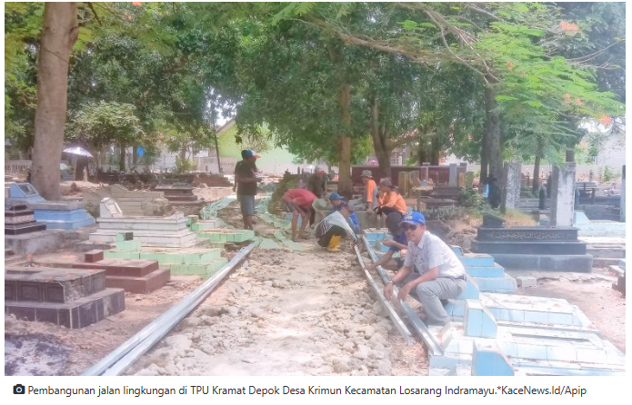 Perkuat Infrastruktur, Pemdes Krimun Indramayu Realisasikan Banprov 2025