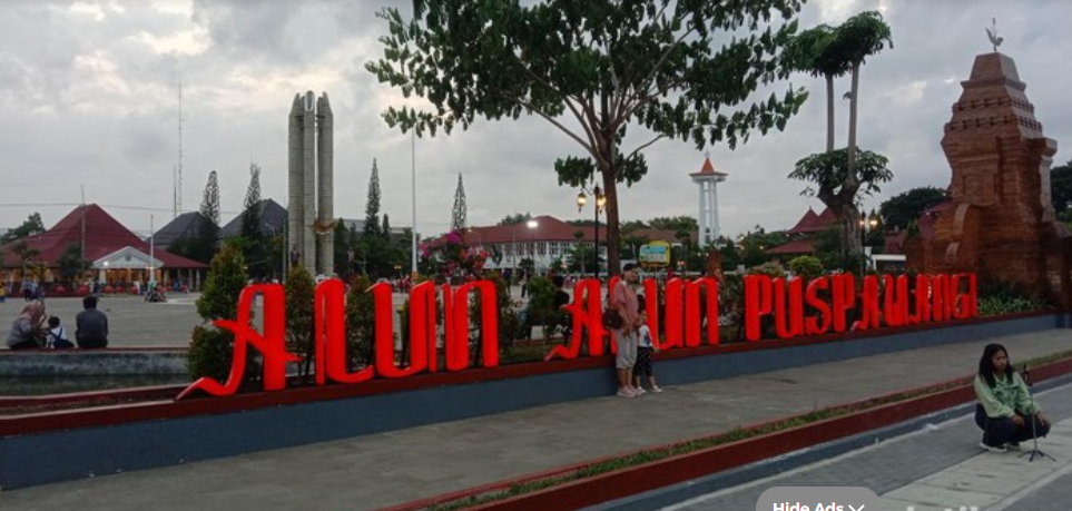 alun alun indramayu puspawangi